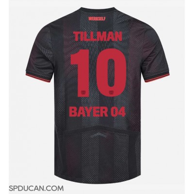 Muški Nogometni Dres Bayer Leverkusen Malik Tillman #10 Domaci 2025-26 Kratak Rukav Muški Nogometni Dres Bayer Leverkusen Malik Tillman #10 Domaci 2025-26 Kratak Rukav